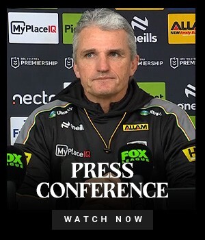 Press Conference: Panthers v Raiders