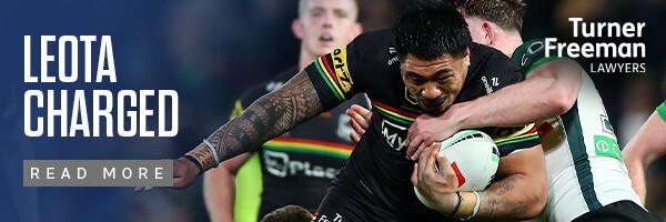 Leota cops crusher tackle charge