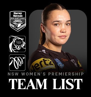 NSWW Cup Team List: Panthers v Mounties