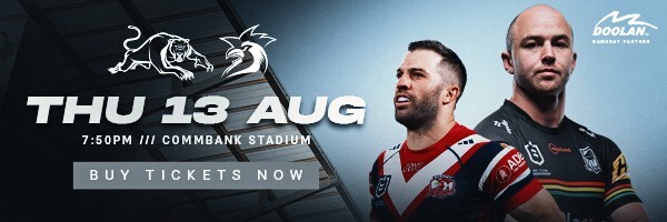 Secure your tickets: Panthers v Roosters