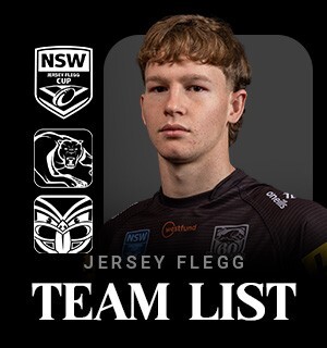 Jersey Flegg Cup Team List: Panthers v Warriors