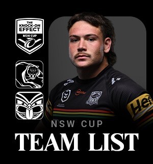 NSW Cup Team List: Panthers v Warriors