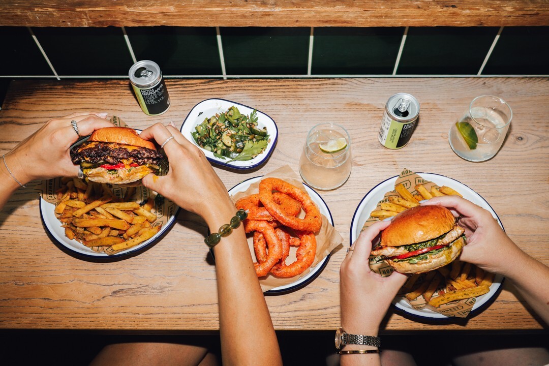 BURGERS AND COCKTAILS